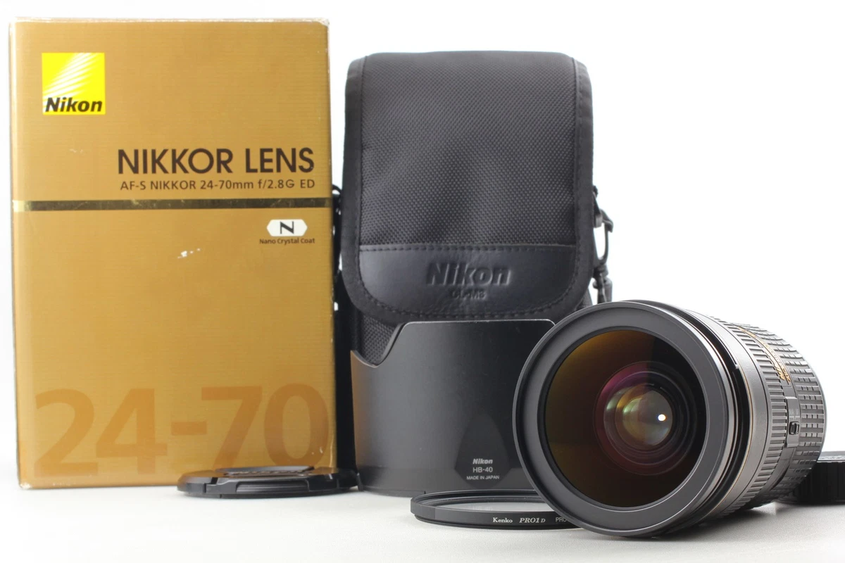 Nikon NIKKOR AF-S Nikon F Camera Lenses 24-70mm Focal for sale | eBay