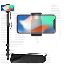 72" Remote Selfie Stick Monopod With Phone Holder For iPhone/Samsung US