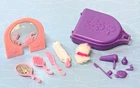 Vintage Barbie Beauty Secrets Purple Case Mirror & Accessories 1979 Mattel Set