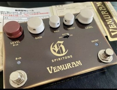 VEMURAM Spiritone Guitar Effector 2-Channel Char Serial 20