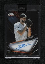 2021 Topps Chrome Black Orange Refractor 14/25 Lucas Giolito #CBA-LGI Auto 0e23