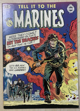 TELL IT TO THE MARINES 16  JACK SPARLING  GOOD GIRL ART!  ROSS ANDRU!  VF+ (8.5)