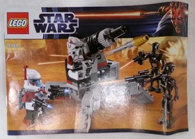 2012 LEGO Star Wars 9488 Elite Clone Trooper & Commando Droid Battle Pack