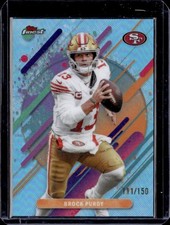 2025 Topps Finest Brock Purdy #247 Rare!! Out Of /150 San Francisco 49'ers