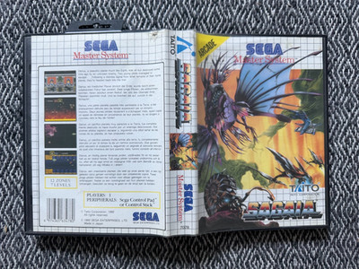 Master System SAGAIA Boxed & Complete (Darius) Sega PAL Version