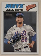 2026 Topps Heritage 306 Juan Soto New York Mets