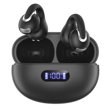 Open Ear Clip Wireless Earbuds Bluetooth 5.4, Lightweight Comfort Sports Bone...