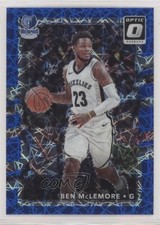 2017-18 Panini Donruss Optic Blue Velocity Prizm Ben McLemore #74 z0c