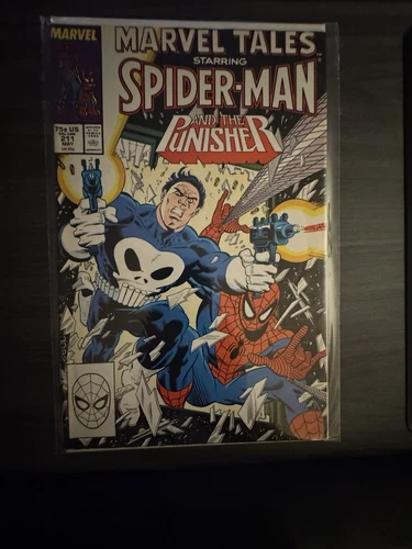 Marvel Tales 211 Spider-Man & the Punisher! (reprints Amazing #135) 1988