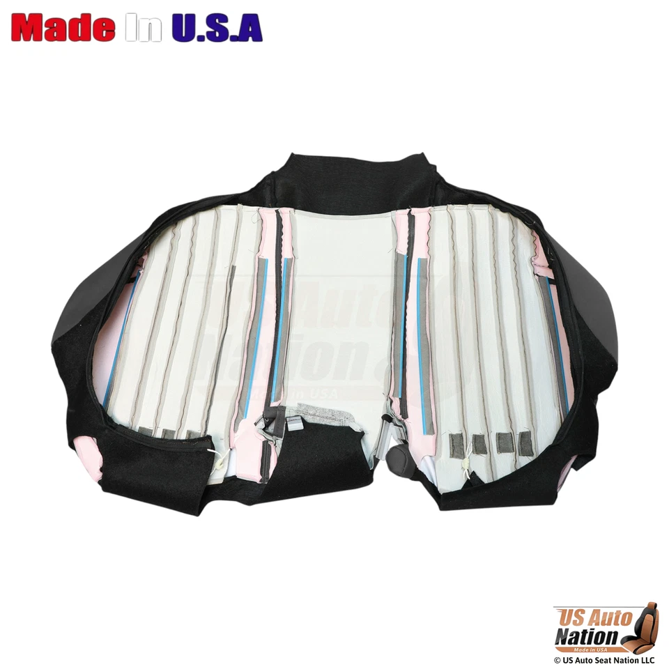 2017-23 Fits Mercedes Benz E-Class Genuine Leather Rear Bench Bottom Cover Black - Image 4 of 4