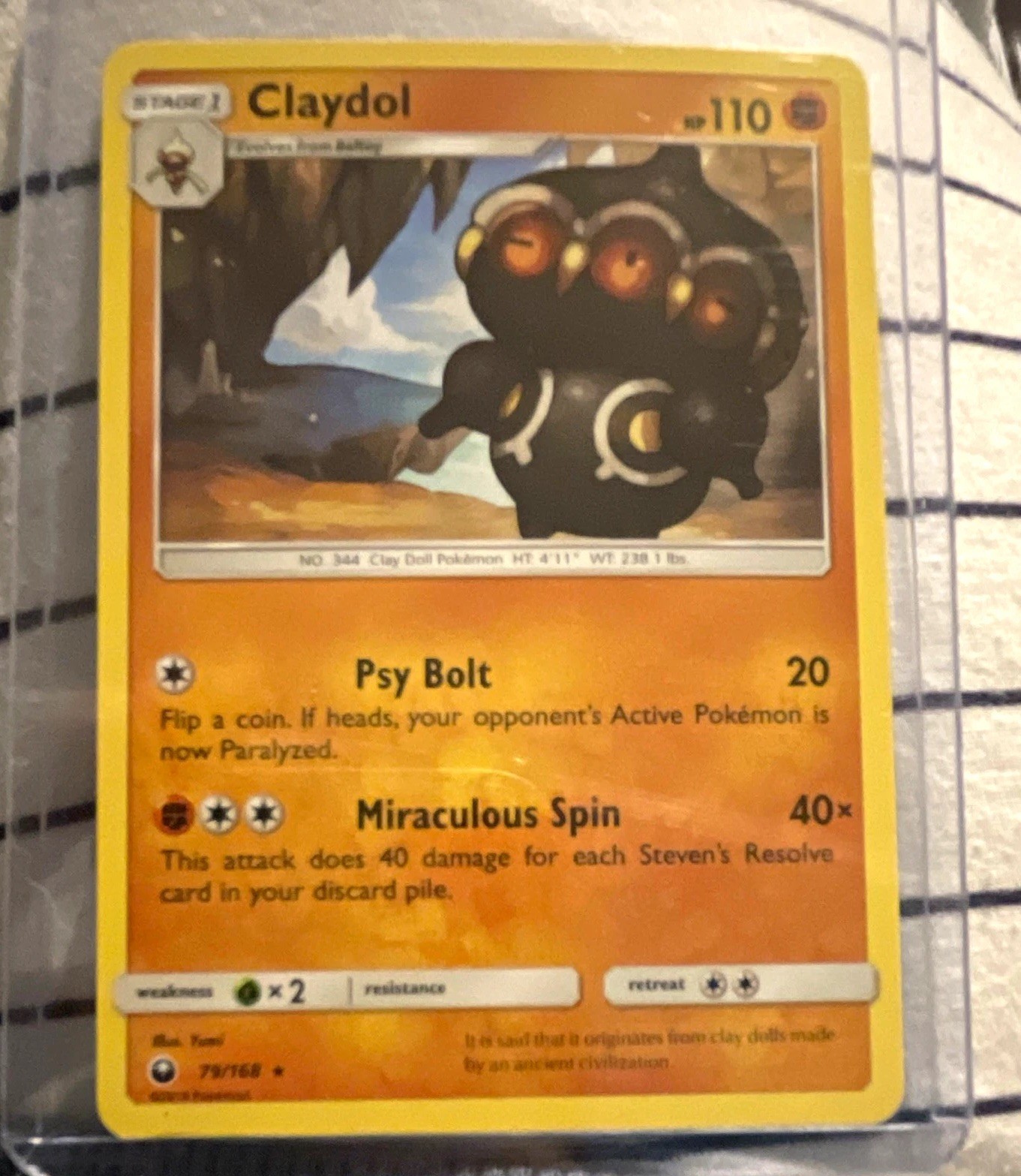 The Pokémon Company Claydol 79/168 SM Celestial Storm Uncommon EN 110HP (2018)