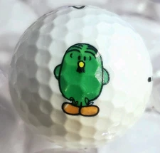 Mr Fussy  "Is Very Pernickety"  Funny Logo Golf Ball Callaway Supersoft  