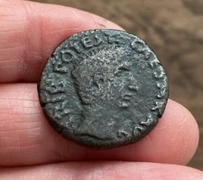 ROMAN. AUGUSTUS (27 B.C.-14 A.D). COPPER AS. EMERITAS SERIES. SCARCE.