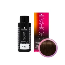 Schwarzkopf Igora Vibrance Demi-Permanent Hair Color 4-6 Med Brown Chocolate Red