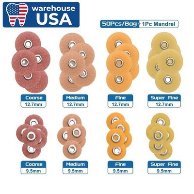 Dental Finishing& Polishing Discs Soflex/Coarse/Medium/Fine/Superfine 50pcs/bag