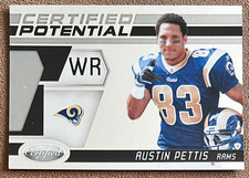 2011 Panini Certified Potential #4 Austin Pettis /999 Rams Football Numbered RC