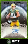 2024 Panini Black Jordan Love Midnight Auto 14/25 Green Bay Packers