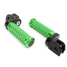 For Kawasaki Ninja 1000 SX 12-13  Lower 25mm Rider Foot Pegs POLE Green