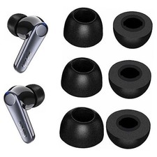 Memory Foam Ear Tips Noise Canceling Foam Ear Tip S/M/L 3 Size Foam Black