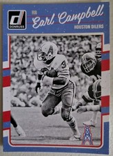 2016 Panini Donruss Negative #114 Earl Campbell Houston Oilers