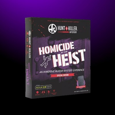 Hunt A Killer Homicide at the Heist Murder Mystery Game Special Edition Level M