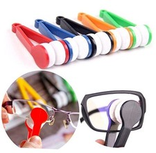 5 Pcs Mini Sun Glasses Eyeglass Microfiber Spectacles Cleaner Soft Brush