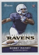 2012 Bowman Bobby Rainey (Right Hand Off Card) #163 Rookie RC 0a1. rookie card picture