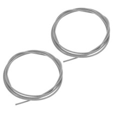 2 Pcs Basketball Nets Heavy Duty Outdoor Metal Chain Sports Frame Cable