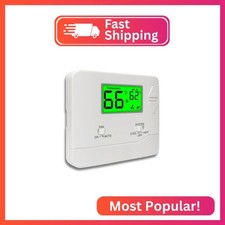 NonProgrammable Thermostat for House, Digital Energy-Saving Thermostat,Single-St