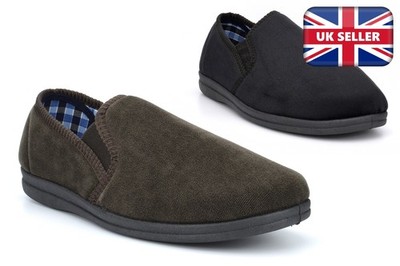 Herren Hausschuhe Teppich Pantoffeln Größe 13 Größe 14 Slipper Pantoffeln Memory Foam 6-14