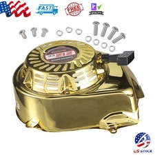 Chrome Pull Recoil Starter Cover Kit For Predator 212 196 Coleman CT200U BT200X