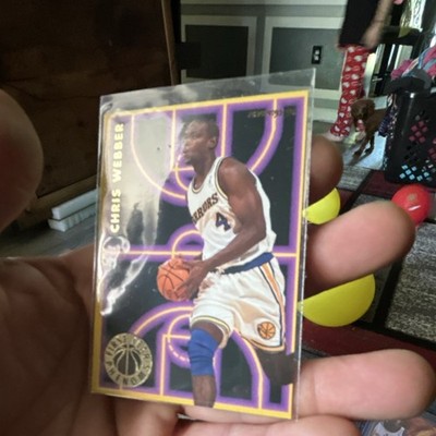 1993-94 Fleer Chris Webber First Year Phenoms Insert #10 Warriors NBA