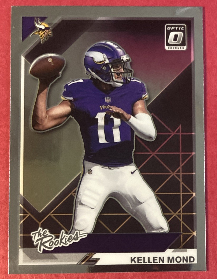 2021 Donruss Optic Kellen Mond The Rookies #TR-15 Minnesota Vikings