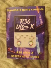 R36 Ultra X Retro Gaming Handheld 128 GB Black 