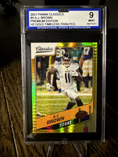 2021 Panini Classics #4 A.J. Brown Premium Edition H2 Gold Timeless Tributes /99