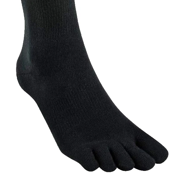 Calcetines de dedo del pie calcetines 5 pares LIZARD X-TOES MID negro CoolMax Five Fingers Toe S