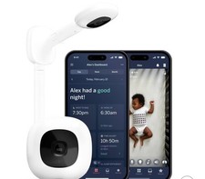 Nanit Pro Monitor Smart Baby Monitor  Wall Mount 1080p Wi-Fi Video Cam. N311NW