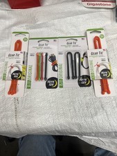 NEW Nite Ize Lot: Gear Tie 12  , 3  Twist Tie 6  Rubber Twist Tie