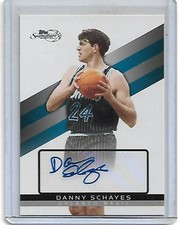 2009 TOPPS SIGNATURE DANNY SCHAYES AUTO #'D 152/750 SYRACUSE ORANGE