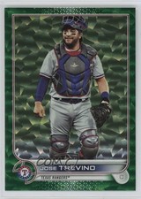 2022 Topps Series 2 Green Foilboard 383/499 Jose Trevino #564 1pp8