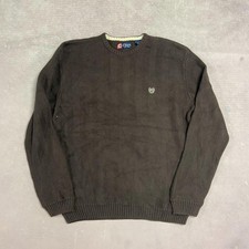 Chaps Knitted Jumper Chunky Knit Sweater Men's L