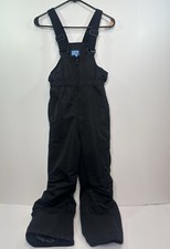Iceburg Outerwear Youth Snow Bib Pants Black Size S 8/10 Winter Ski Snowboard