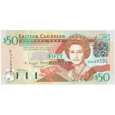 [#247908] East Caribbean States, 50 Dollars, KM:45m, UNC