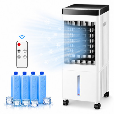 3-in-1 Portable Air Conditioner Evaporative Air Cooler with 2.6 Gal Water Tank