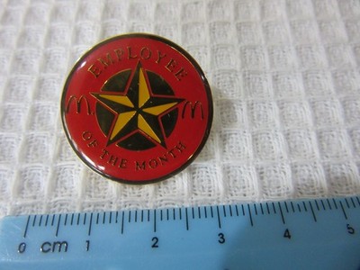 McDonalds MITARBEITER DES MONATS Crew Anstecknadel Anstecker (McD # 2)