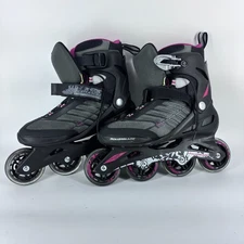 Zetra Blade Rollerblade Performance Womans Size 8 Black Purple