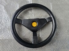 Momo Mario Andretti Steering Wheel Porsche 911 914 930 918 Ferrari Rare Item. Momo Mario Andretti Steering Wheel Porsche 911 914 930 918 Ferrari Rare Item.