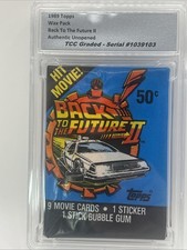 1989 Topps Back to the Future II Trading Cards 6