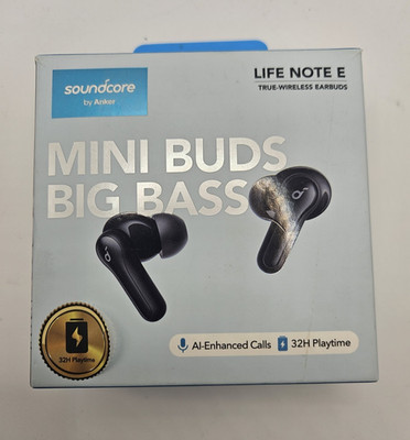 Soundcore by Anker Life Note E Earbuds TWS In-Ear Headphones Mini Buds A3943Z11