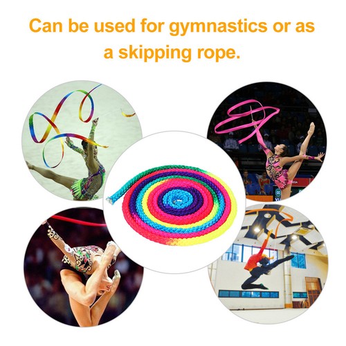 Exercise Rope Workout Rope Color Training Fitness For Dance Gymnastics FA - Bild 6 von 8